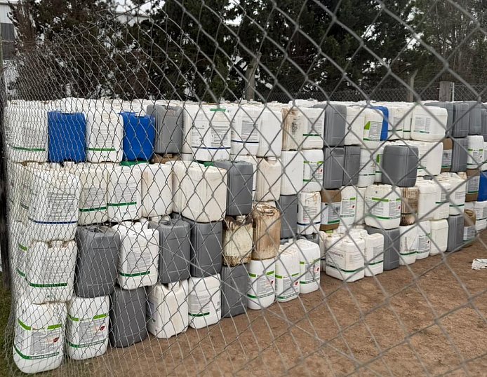 Una iniciativa que suma: Productores entregaron 3500 bidones de fitosanitarios