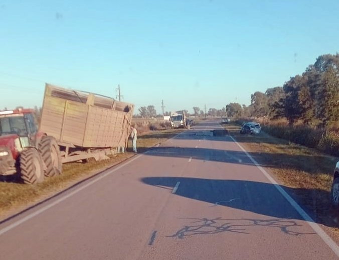 Trágico accidente en Colonia Aldao: murió el conductor de una Ford EcoSport