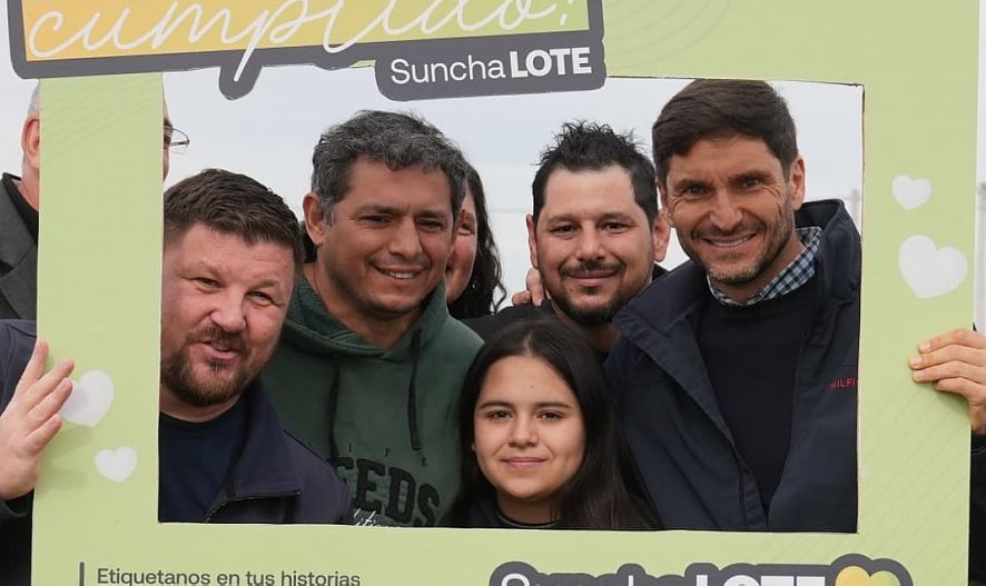 Provincia entregó 328 terrenos en Sunchales y nació el barrio “Malvinas Argentinas”