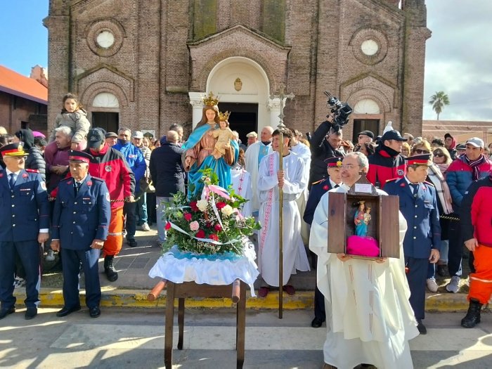 Más de 60 mil personas participaron de la peregrinación a María Auxiliadora en Colonia Vignaud