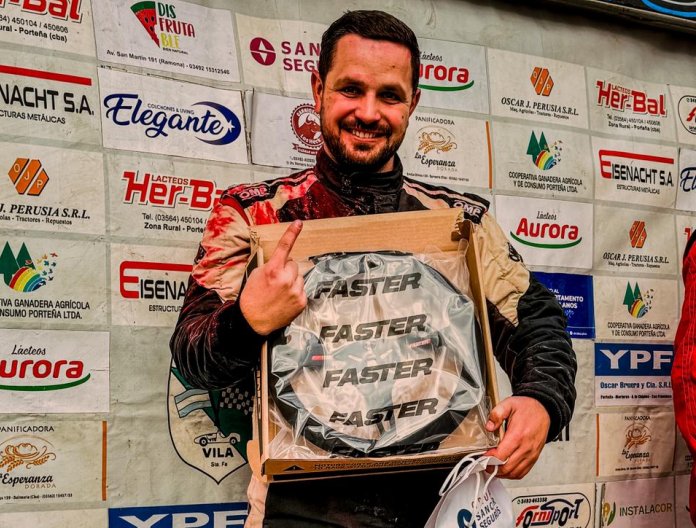 Agustín Bonomo otra vez campeón del Midgets del Litoral