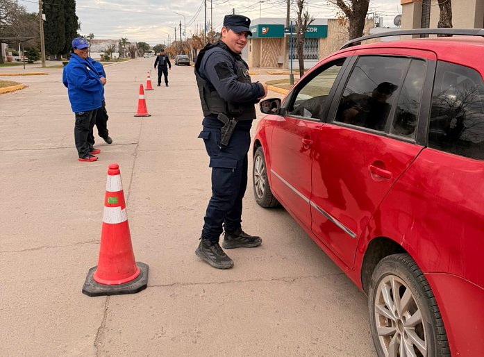 Controles y allanamientos preventivos en Altos de Chipión por hechos de inseguridad