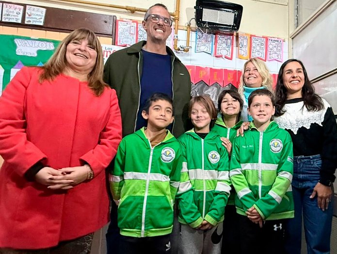 Habilitaron la instalación interna de gas natural en la Escuela Vélez Sarsfield de Morteros