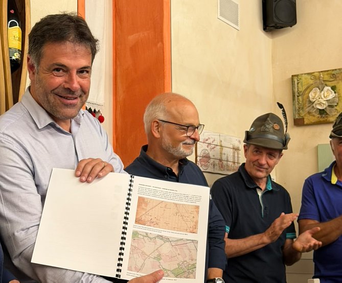 Suardi y Piscina reafirmaron su hermanamiento y preparan los festejos por los 20 años