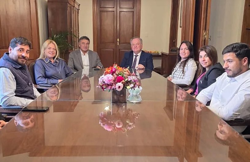 Michlig y González coordinaron nuevas gestiones con autoridades de Ceres, Hersilia y Ambrosetti