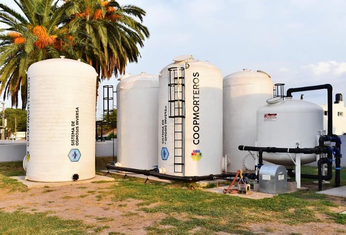 CoopMorteros amplía su planta de ósmosis inversa para fortalecer el suministro de agua potable