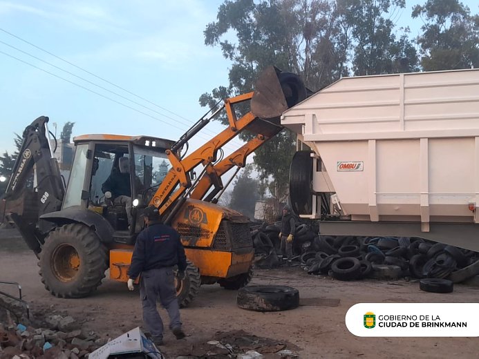 Brinkmann envió el 24º cargamento de neumáticos para reciclaje y recuperación energética