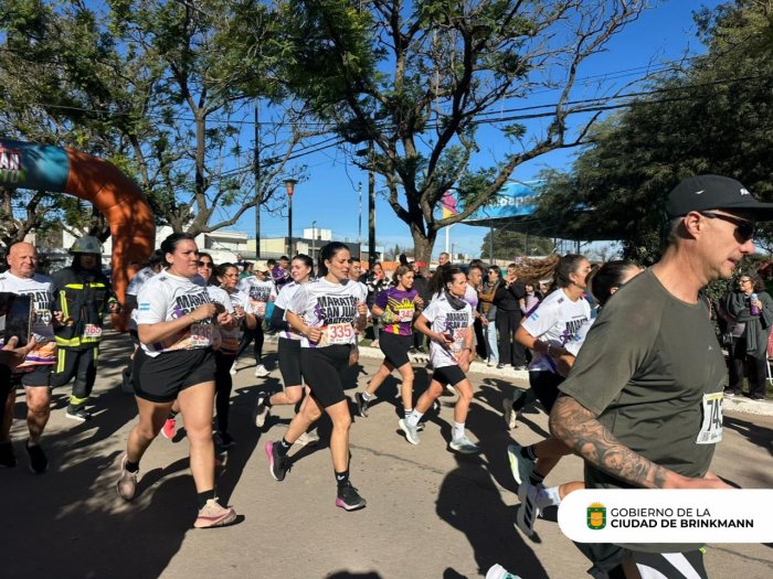 Más de 160 corredores participaron de la Maratón de San Juan Bautista en Brinkmann