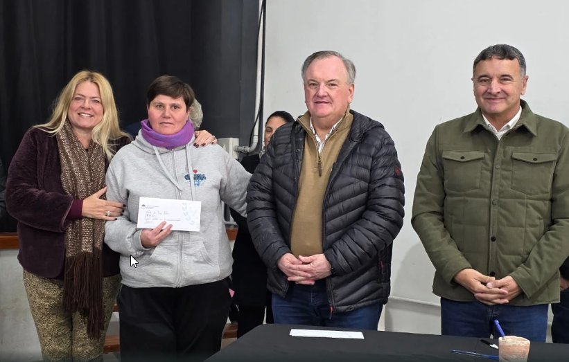 Fuerte respaldo provincial a municipios e instituciones del departamento San Cristóbal