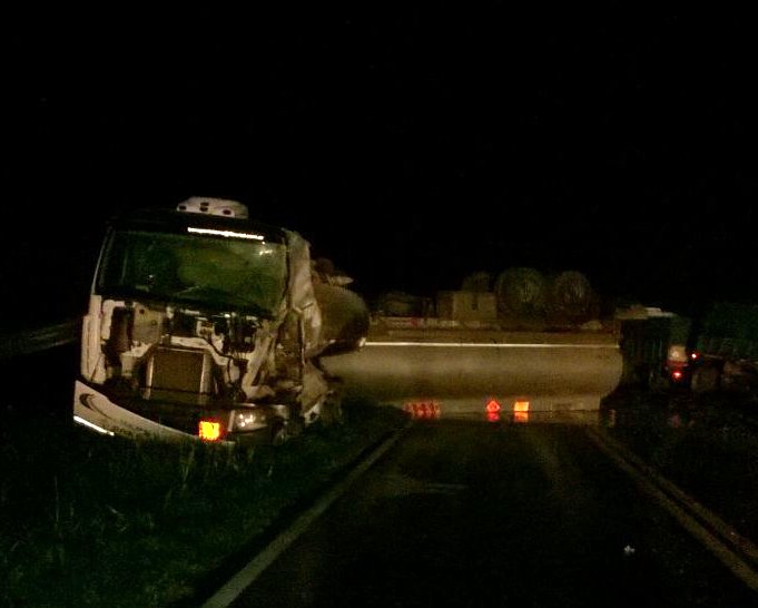 Ataliva: Importante accidente múltiple en ruta 34