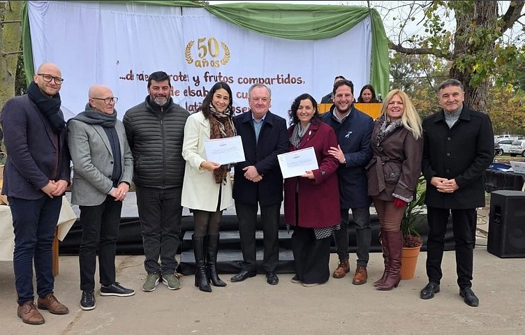 La Escuela Técnica N° 308 de Ceres celebró sus 50 años y recibió aportes provinciales por casi 30 millones de pesos