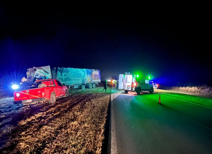 Choque en cadena sobre Ruta 34 a la altura de La Rubia