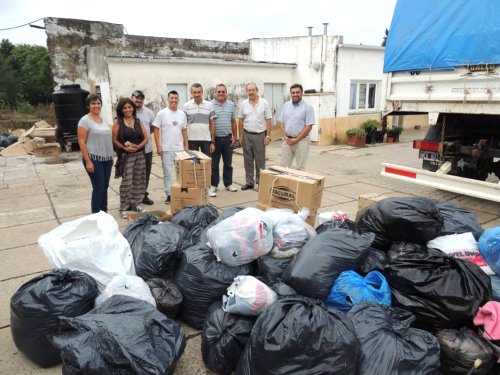 San Cristóbal recibió la ayuda solidaria de Suardi