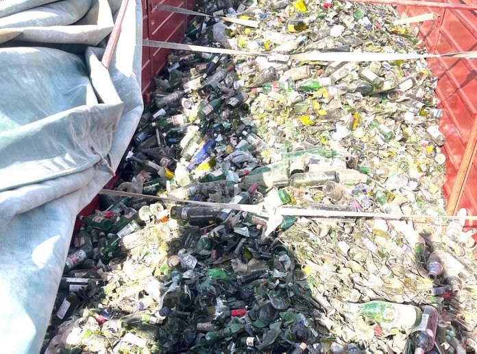 Suardi: El compromiso de los vecinos permitió recuperar 14.640 kilos de vidrio en Suardi