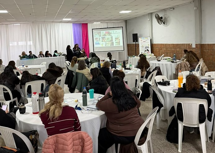 Suardi fue sede del 1° Congreso de Educación con una amplia participación de docentes