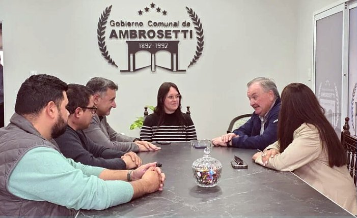 Autoridades de la región coordinaron gestiones y obras prioritarias en Ambrosetti