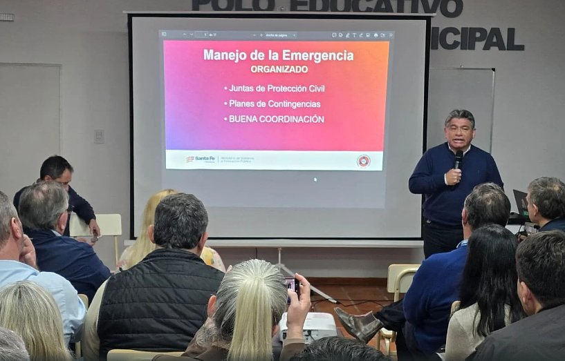 Ceres fue sede de la 3ª jornada regional para coordinar acciones ante el fenómeno de El Niño 