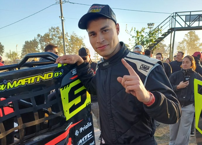 Emanuel Martino ganó la primera del Midgets del Litoral