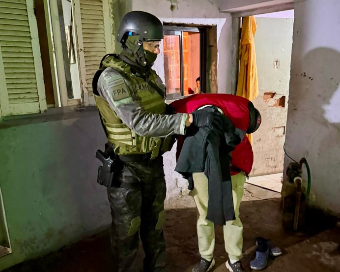 Allanamientos en Morteros: Desarticularon una banda familiar narco y detuvieron a siete personas