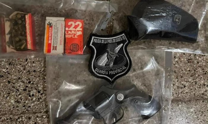 Palacios: Detuvieron a un hombre de Sunchales con un revólver y 103 municiones