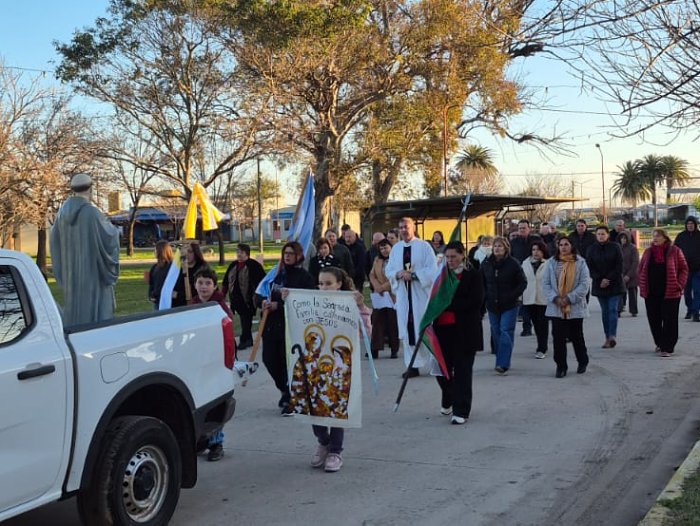 Col. Bossi celebró sus fiestas patronales en honor a San Bernardo de Claraval