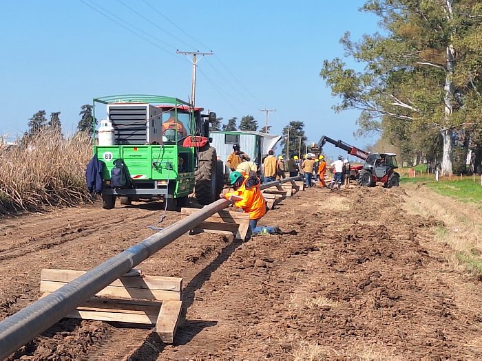 Suardi será sede de la apertura de sobres para la segunda etapa del Gasoducto Lechero