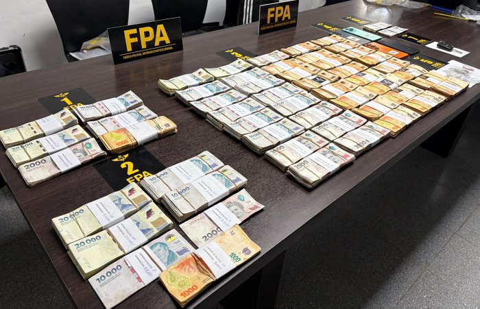 Secuestran marihuana y más de $28 millones durante un control en Brinkmann