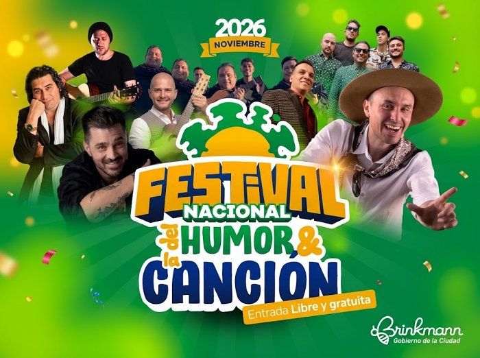 Brinkmann se prepara para vivir una nueva edición del Festival Nacional del Humor y la Canción