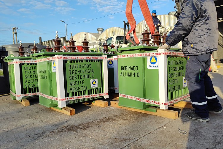 CoopMorteros recibió cinco biotransformadores financiados por la Provincia