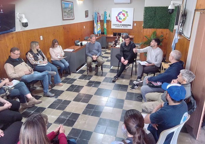El Concejo Deliberante se reunió con representantes de Activa Suardi