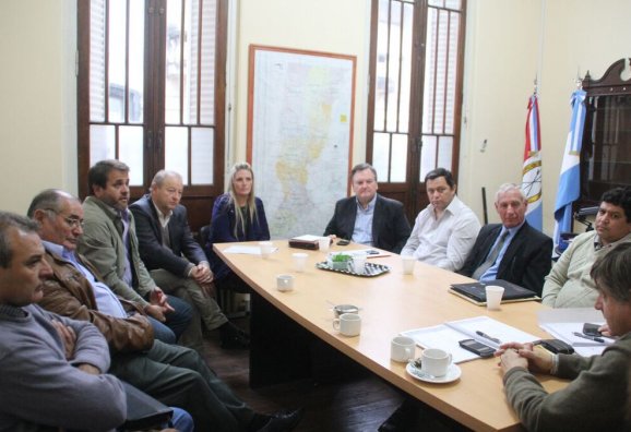 Evaluaron como positiva la reunión para extender el gasoducto