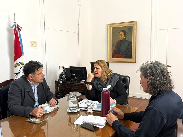 Gastaldi gestionó temas de salud y obras hídricas para Suardi