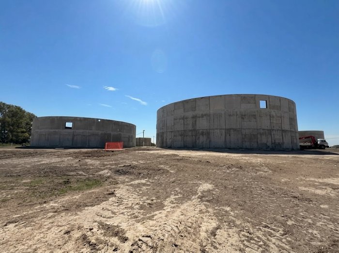 CoopMorteros avanza con la construcción de su biodigestor, la mayor obra en sus casi 70 años