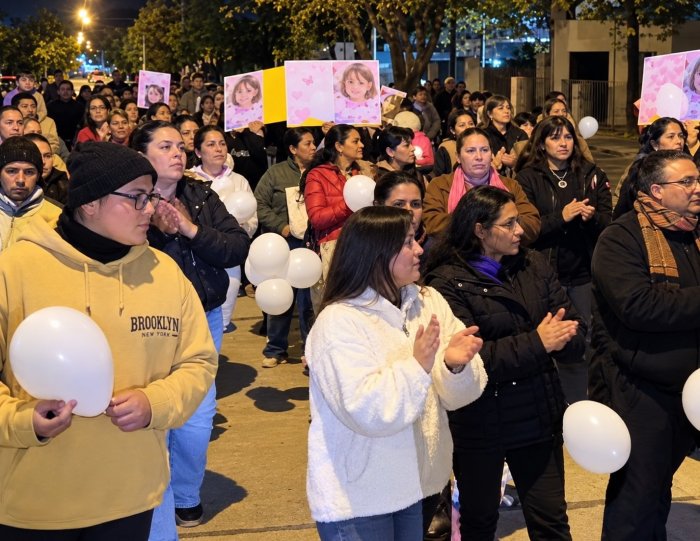 Marcharon en Brinkmann para pedir justicia por Aralí Vivas y mantener viva su memoria