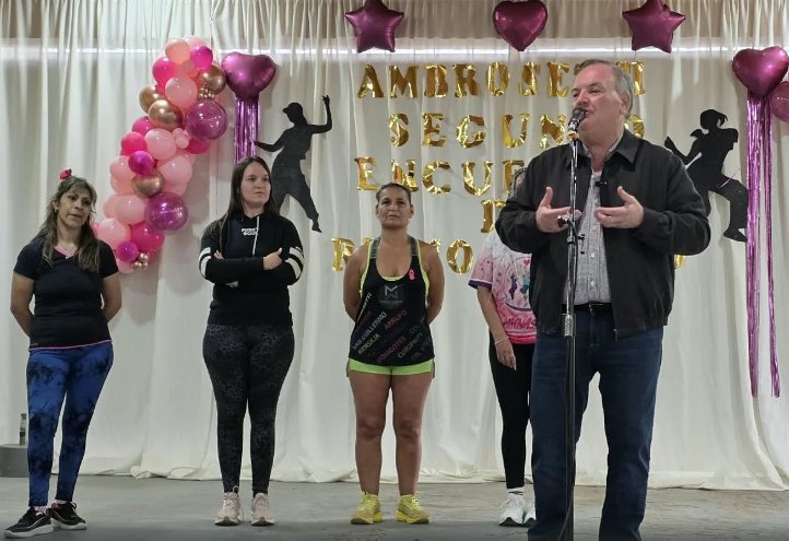 Michlig acompañó actividades culturales y populares en San Guillermo, Huanqueros y Ambrosetti