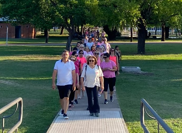 Morteros realizará la Gran Caminata Rosa por la prevención del cáncer de mama