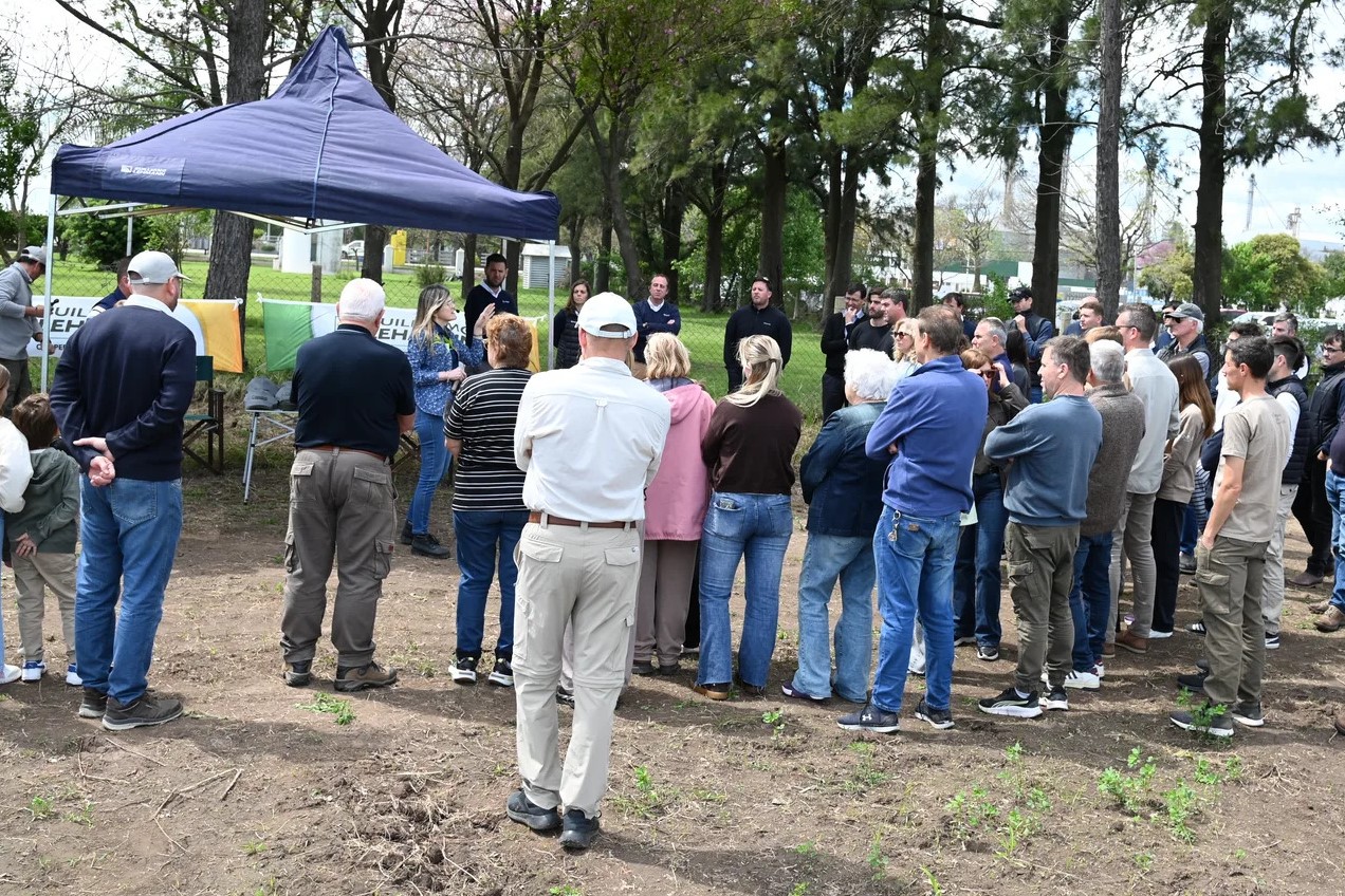 La Cooperativa Lehmann inauguró su tercera Reserva Forestal en Pilar