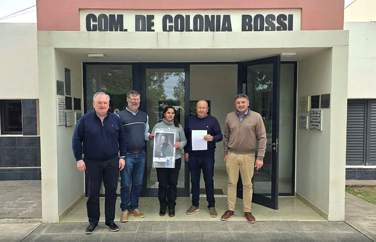 Colonia Rosa y Colonia Bossi recibieron aportes provinciales para instituciones y obras