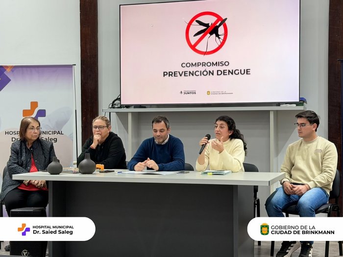 Brinkmann e instituciones locales firmaron un compromiso para prevenir el dengue
