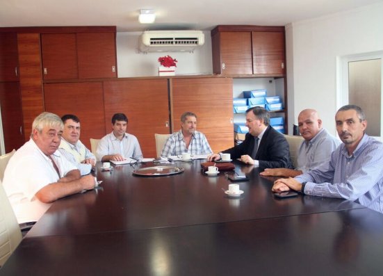 Michlig gestiona ante la DPV para reparar la red vial del departamento