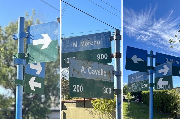 Piden renovar los carteles de calles y completar la señalización en Suardi