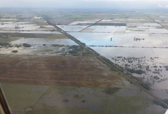 Calvo pide a la Nación asistencia inmediata por las inundaciones
