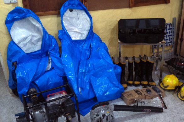 Bomberos de Suardi adquirieron importante equipamiento
