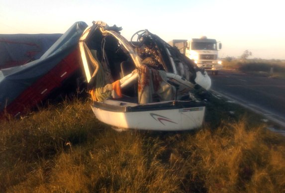 Un camionero falleció en un accidente en Arrufó