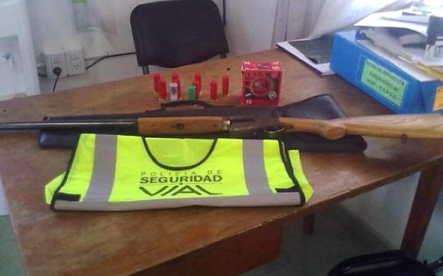 Secuestran armas a hombres de Suardi, Morteros y Buenos Aires