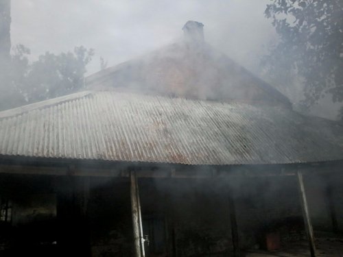 Dos hombres lesionados en un incendio en zona rural de Aguará