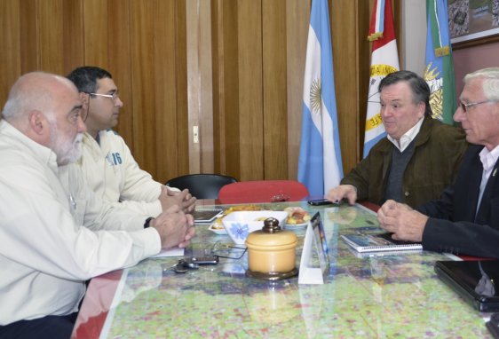 Michlig recibió a los transportistas de ATLARA