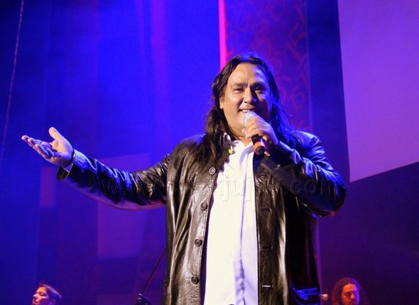 Sergio Galleguillo en el evento final de la Gran Promoción Regional