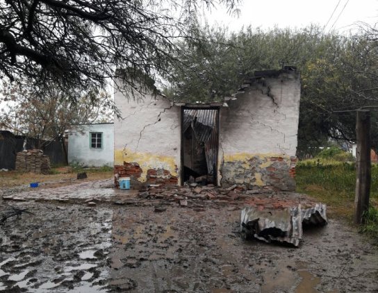 Un hombre herido al incendiarse su vivienda en Ceres