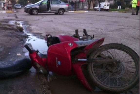 Menor lesionado en un accidente en Morteros